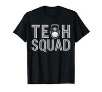 Tech Squad Stage Crew Theatre Tech T-Shirt