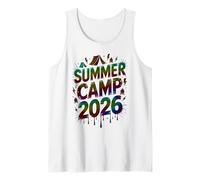 Tech Summer Camp 2026 Campground Staff Crew Adventure Host Tank Top