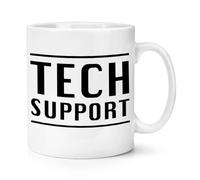 Tech Support 10oz Mug Cup Funny Joke Computer Gamer IT