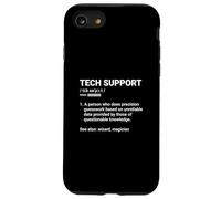 Tech Support Definition Funny Humor Nerd G ase for iPhone SE (2020) / 7/8
