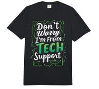 Tech Support Don't Worry I'm from Tech Support Comfort Colors Adult Heavyweight T-Shirt