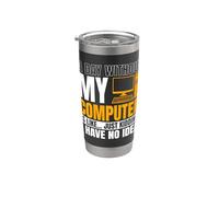 Tech Support Help Desk IT Call Center Computer G gent Stainless Steel Insulated Tumbler