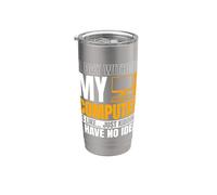 Tech Support Help Desk IT Call Center Computer G gent Stainless Steel Insulated Tumbler