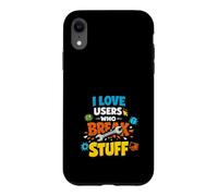 Tech Support Help Desk IT Pro Sysadmin MSP Team Support Case for iPhone XR