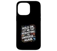 Tech Support "Hold On" IT Assistance Case for iPhone 14 Pro Max