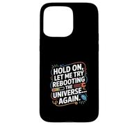 Tech Support "Hold On" IT Assistance Case for iPhone 15 Pro Max
