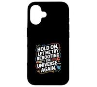 Tech Support "Hold On" IT Assistance Case for iPhone 16