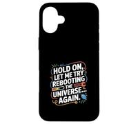 Tech Support "Hold On" IT Assistance Case for iPhone 16 Plus