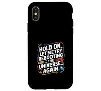 Tech Support "Hold On" IT Assistance Case for iPhone X/XS