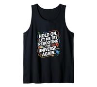 Tech Support Hold On IT Assistance Tank Top