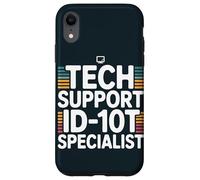 Tech Support | ID-10T Specialist | Computer Guy IT Support Case for iPhone XR