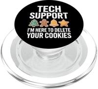 Tech Support I'm Here To Delete Your Cookies PopSockets PopGrip for MagSafe