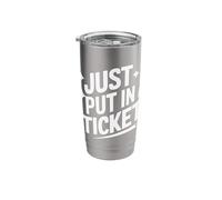 Tech Support Just Put in A Ticket Stainless Steel Insulated Tumbler