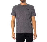 Tech Textured Short Sleeve T-Shirt Dark Grey S