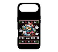 TECH THE HALLS Funny Ugly Christmas Sweater Corgi Santa Meme Case for iPhone Air