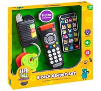 Tech Tots Gadget Set Each Gadget is Interactive with Lights, Sounds and Music, so Your Child can Copy What You do, Play and Explore.3pk