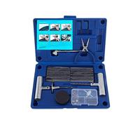 Tech Traders Heavy Duty Professional Tubeless Tyre Puncture Repair Tool Kit-67 Pc Set For Auto, Motorcycle, ATV, Jeep, Truck, Tractor