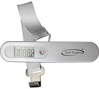 Tech Traders Portable Luggage Digital Travel Scale Weights 110 Pound/ 50 Kilogram With Backlit With Tare Function