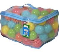 Tech Traders Soft Play Balls Set, Assorted Colors, Smooth Finish,BPA Free, Safety Certified,Storage Bag Included (300Pcs)