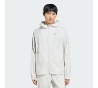 TECH TREFOIL ESSENTIALS HOODED FULL ZIP TRACK TOP