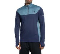 Tech Utility 1/4 Track Top Washed Navy/Blue Smoke L