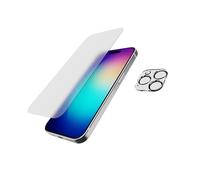 Tech21 Anti-Glare Impact Glass - Camera Lens Protector Bundle for iPhone 15 Pro - Easy applicator tool included