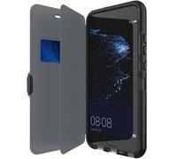 Tech21 Evo FlexShock Wallet Phone Case for Huawei P10 with Card Holder- Black