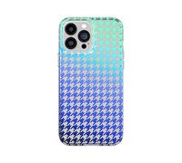 Tech21 Evo Art Ombre Houndstooth for iPhone 13 Pro Max - Protective Phone Case with Exclusive Artwork and 12ft Multi-Drop Protection
