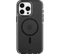 tech21 Evo Check case for iPhone 15 Pro Max - Compatible with MagSafe - Impact Protection Case - Smokey/Black