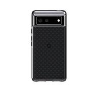 tech21 Evo Check for Google Pixel 6 - Ultra-Protective Phone Case with 16ft Multi-Drop Protection Smokey/Black