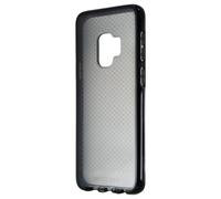 Tech21 Protective Samsung Galaxy S9 Case Thin Patterned Back Cover with FlexShock - Evo Check - Smokey Black