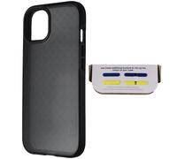 Tech21 Evo Check Series Flexible Gel Case for iPhone 13 - Black