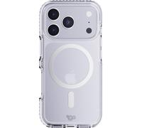 Tech21 Evo Crystal Case with MagSafe for iPhone 17 Pro / 18 Pro - Clear / Silver