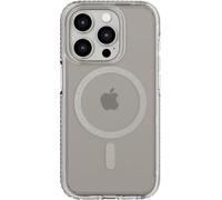 Tech21 Evo Crystal for iPhone 15 Pro - Compatible with MagSafe - Impact Protection Case - Natural Titanium