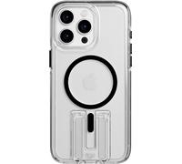 tech21 Evo Crystal Kick case for iPhone 15 Pro Max - Compatible with MagSafe - Impact Protection Case - Clear/Black