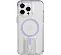 tech21 Evo Crystal Kick case for iPhone 15 Pro Max - Compatible with MagSafe - Impact Protection Case - Lilac