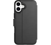 Tech21 EvoLite Wallet for iPhone 16 Plus 3 card slot wallet - Impact Protection Case - in Black