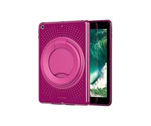 Tech21 Evo Play2 with Pencil Holder for iPad 5th/6th Gen - Protective iPad Case with Impact Protection - Fuchsia