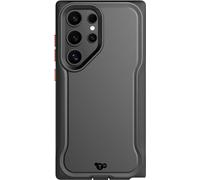 Tech21 Evo Pro Samsung S24 Ultra Case: 20ft Military Drop Proof Protection, Case for Galaxy S24 Ultra with Enhanced Camera Protection, 2 Lanyards Included for Durability and Safety - Black