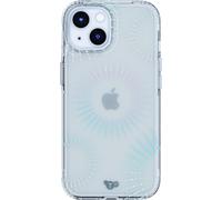 tech21 Evo Sparkle case for iPhone 15 Plus - Compatible with MagSafe - Impact Protection Case - Lunar Clear