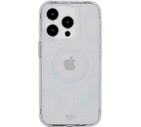 tech21 Evo Sparkle case for iPhone 15 Pro - Compatible with MagSafe - Impact Protection Case - Lunar Clear