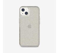 Tech21 Evo Sparkle for iPhone 13 - Shimmering Phone Case with 12ft Multi-Drop Protection Gold Glitter