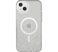 Tech21 Evo Sparkle Silver Clear Case for Apple iPhone 14 PLUS - Drop Protection