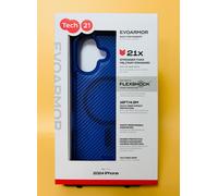 Tech21 EvoArmor for iPhone 16 Compatible with MagSafe - Impact Protection Case 21x Military Standard Tested in Blue