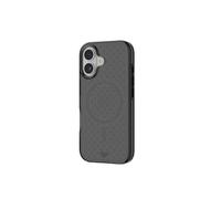 tech21 EvoCheck Magsafe Case Apple iPhone 17, Wireless Charging, MagSafe Compatible, Scratch-Resistant Shockproof Protective Cover Case - Smokey/Black
