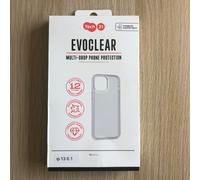 Tech21 EvoClear for iPhone13 Crystal Clear Phone Case with12ft Multi-Drop Protection