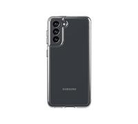 tech21 EvoClear for Samsung S21 5G - Germ Fighting Antimicrobial Phone Case with 12 ft. Drop Protection