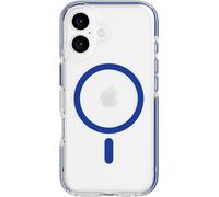 Tech21 EvoCrystal for iPhone 16 Compatible with MagSafe - Impact Protection Case 15x Military Standard Tested - in Blue