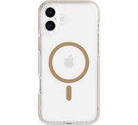 Tech21 EvoCrystal for iPhone 16 Plus Compatible with MagSafe - Impact Protection Case 15x Military Standard Tested - in Gold