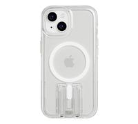 Tech21 EvoCrystal Kick case for iPhone 16e / 15 - Compatible with MagSafe - Impact Protection Case - White